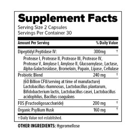 bHIP Micros Pre & Probiotic Digestive Health 60 Capsules - Gut Support