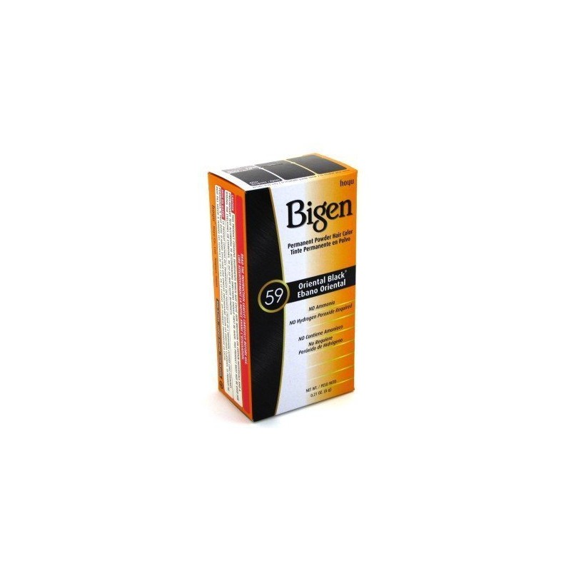 Bigen Permanent Powder Hair Color 59 Oriental Black 1 ea