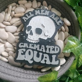 Bad Witch Skull Snake Vibes Freshies for Spooky Season, Goth Style - Color: equal, scents: sugar cookie