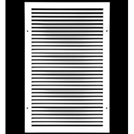 HVAC Premium 10'' X 18'' Aluminum Return Grille - Easy Air Flow - Linear Bar Grilles [Outer Dimensions: 11.875'' w X 19.875'' h]