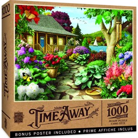 MasterPieces 1000 Piece Jigsaw Puzzle For Adults, Family, Or Kids - Dragonfly Garden - 19.25"x26.75"
