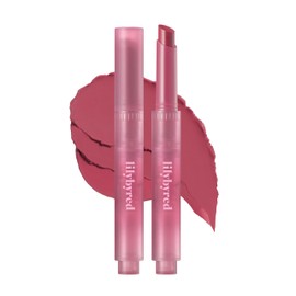 lilybyred Milky Blur Fondue Bar 1.9g - Multi-Use Blurring Balm Stick for Lips & Cheeks (04#Plums In Cream Cheese, 1PC)