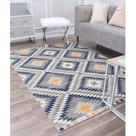 Rugs America BR30L Sunset Moroccan Tribal 2x4 Area Rug 2' x 4'