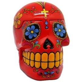 Red Day Dead Skull Box