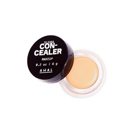 AHAL - Corrector con Jojoba y Extractos de Coco, Cobertura Media a Alta, Ideal para Ojeras, Imperfecciones y Todo Tipo de Piel, Hidratacin Suave y... 