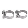 20PCS Hose Clamp Mini Stainless Steel Screw Hose Clip for