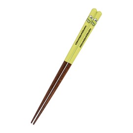 Sanrio 469751 Kerokeropi Chopsticks, 8.3 inches (21 cm), Non-Slip Treatment, Easy to Grip, Natural Wood Material