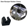 Fudatong 2 PCS Deer Bumper Guard Mounting Bracket Rubber Clamp/Holder
