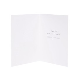 UK Greetings | Birthday Card for Wife | Camden Collection | Happy Birthday Gifts | Her, Girls, Women | Love Heart Balloons Design | With Envelope | 165 x 190 mm