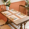 BIPASION Fall Placemats, Thanksgiving Placemats for Dining Table Set of