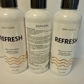 SEPHORA Daily Clean Refresh Daily Brush Cleaner 6.7 oz  New and sealed 3 Lot