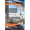 4smile SunnyGuy 2 x Parasol Holder Balcony Railing Anthracite +