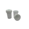 White Plastic Vials with Child-Resistant Caps, 20 Dram - 3