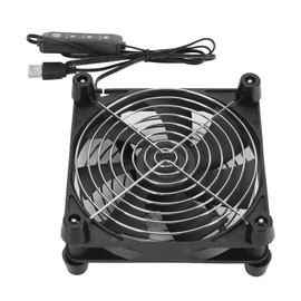 140mm Computer Fan, USB Powered Cooling Fan Adjustable Speed Circular Radiator Silent Fan for Computer Case, Gaming PC, CPU Cooler for Tablet TV Receiver Router DVR