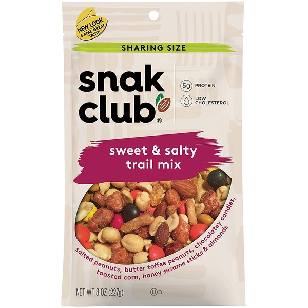 Snak Club Sweet & Salty Trail Mix (Pack of 6)