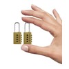 Combination Padlock Suitcase Lock 4 Digit Weatherproof Time Lock Small