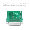 Willwewon 1 x Female DB25 Metal Shell Solderless Plug, RS232