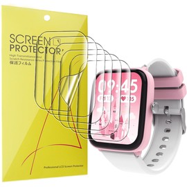 Blueshaweu Screen Protector Compatible with Ice-Watch - Ice Smart Junior 3.0 (1.75 inch), HD Clear Flexible TPU Screen Protector [Pack of 6] Compatible with Ice Smart Junior 3.0 (Transparent)