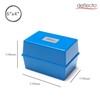 Deflecto Value Size 6 x 4 Index Card Box -