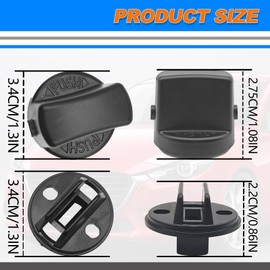Ignition Key Knob Push Turn Switch Compatible with 2007-2015 Mazda CX-9 2006-2007 Mazda 6 2007-2011 CX7 Replaces# D461-66-141A-02 D6Y1-76-142 D46166141A02