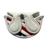 Stars & Stripes Patriotic Golf Half Mallet Putter Headcover, Center