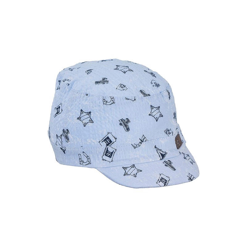 Sterntaler Boys Peaked Cap, blue