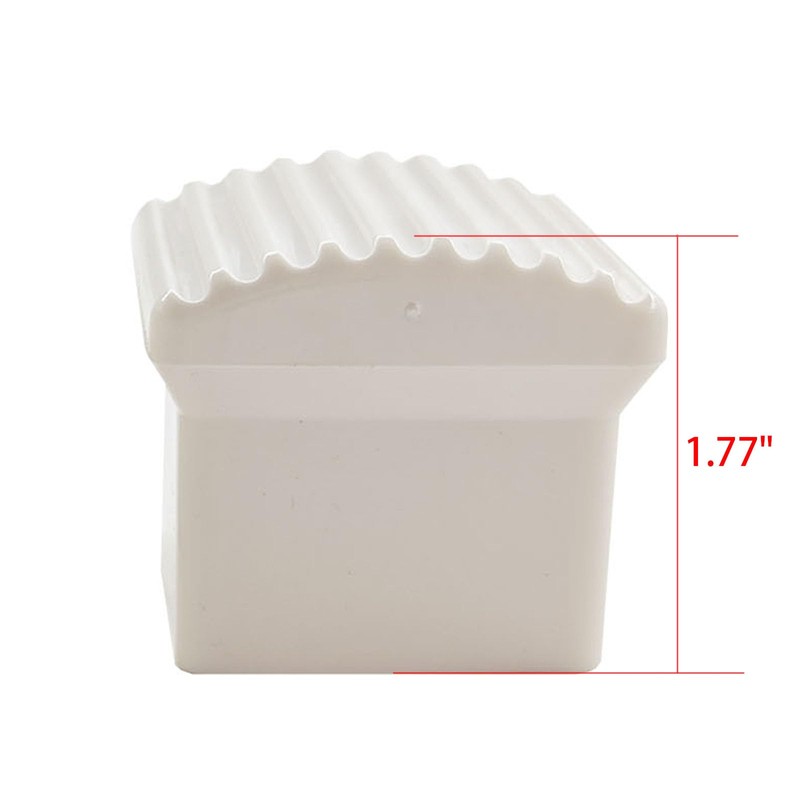 Fundyliue AC36-2 Rubber Tips End Caps Replacement for Extension Ladder