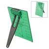 Magnetic Floor Laser Target Plate with Stand - Enhanced Visibility