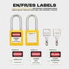 Boviisky Lockout Tagout Locks Sets, 10 Yellow Lockout Tagout Safety