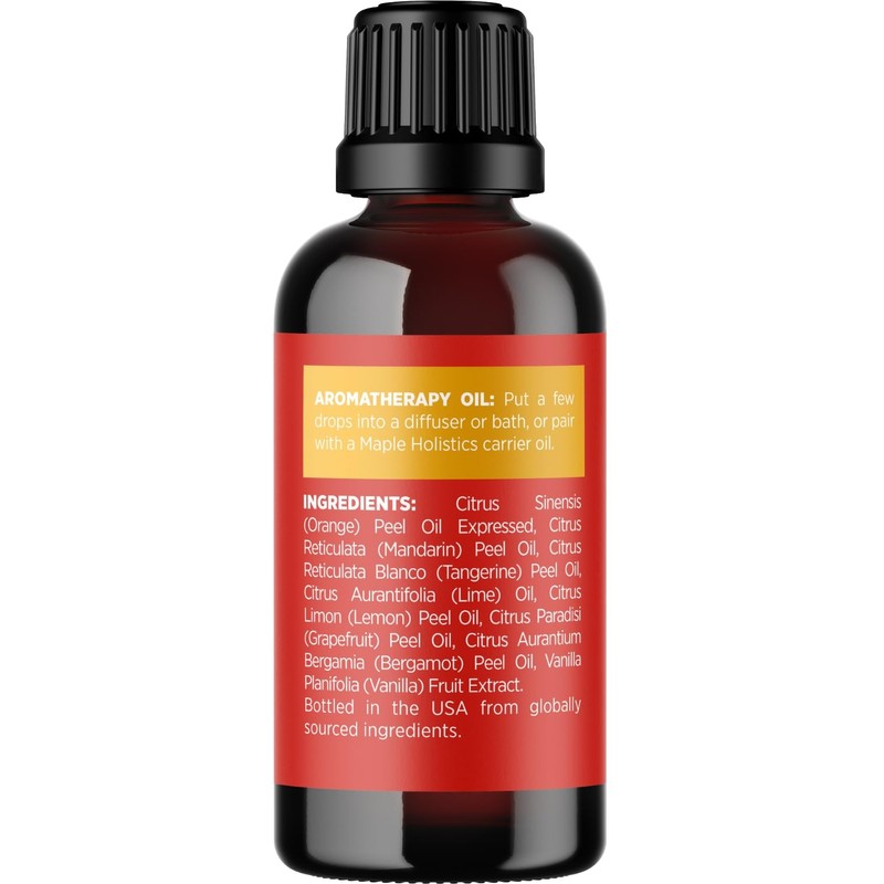 Citrus Essential Oils Blend for Diffuser - Invigorating Citrus Oil