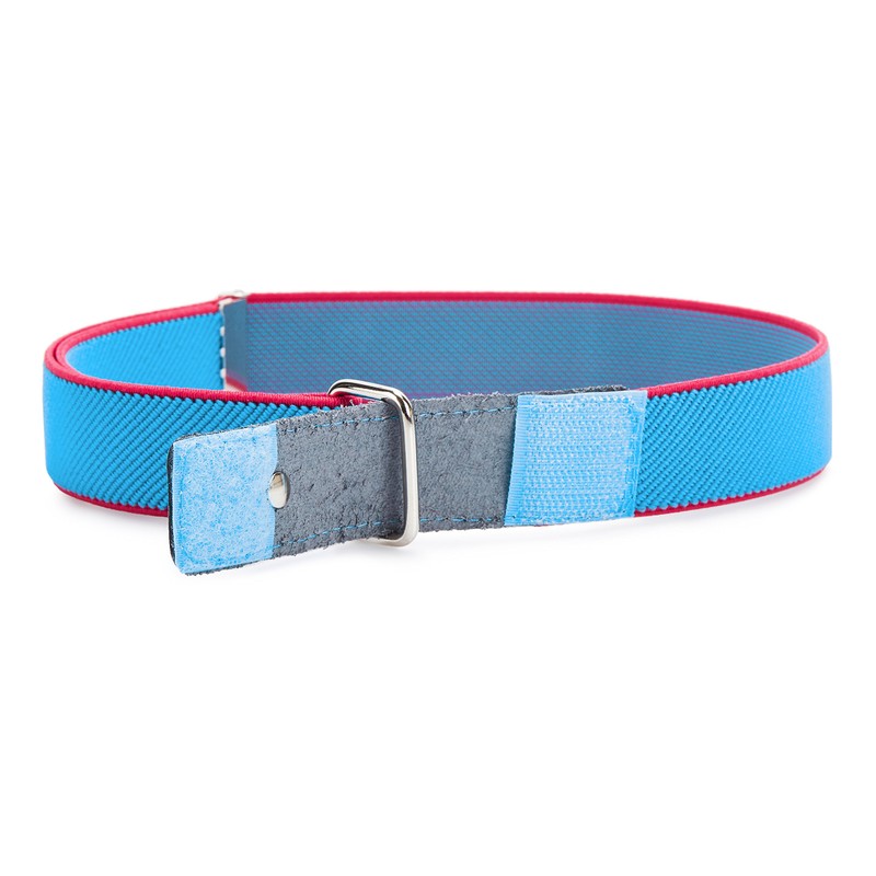 Ladeheid P15G Girls' Elastic Belt 1-6 Years 34-65 cm, Blue/Dark