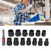14Pcs Nut Remover Extractor Kit 3/8in Damaged Rusty Bolt Removal