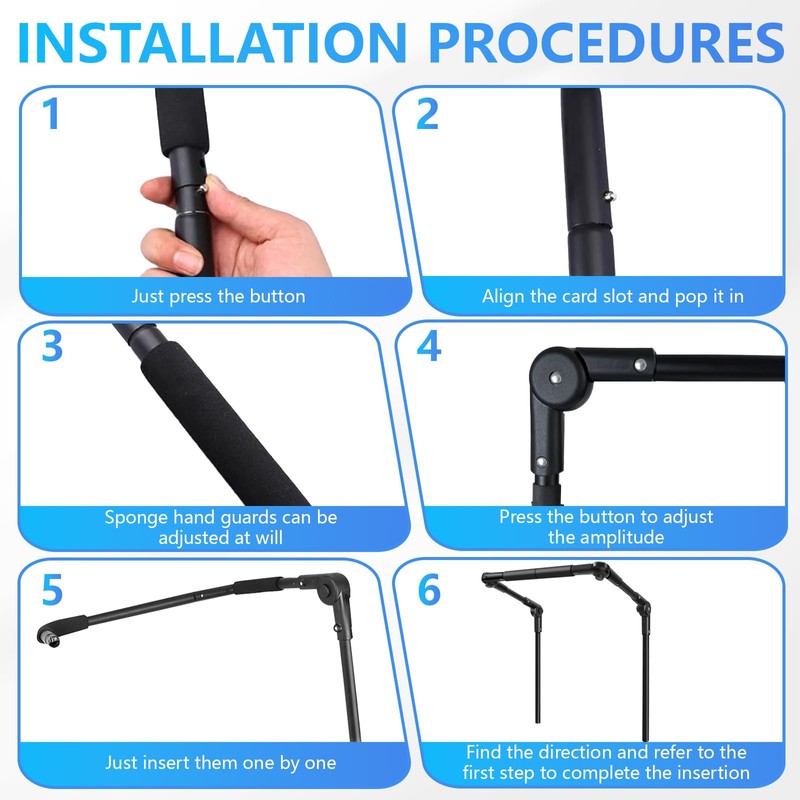 3rd Gen Wagon Push Handle Attachment - Durable & Adjustable