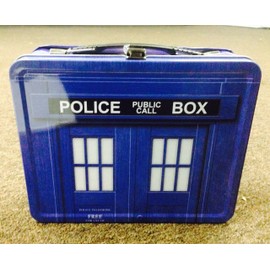 Doctor Who Limited Edition TARDIS Tin Tote Lunch Box