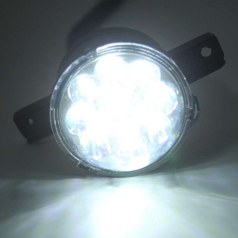 12V 14 LEDs Front Head Light Lamp 3 Wire Buckle