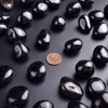 SigMntun Polished Stone Set Obsidian Crystals, 0.8" Handpicked Tumbled Gemstones