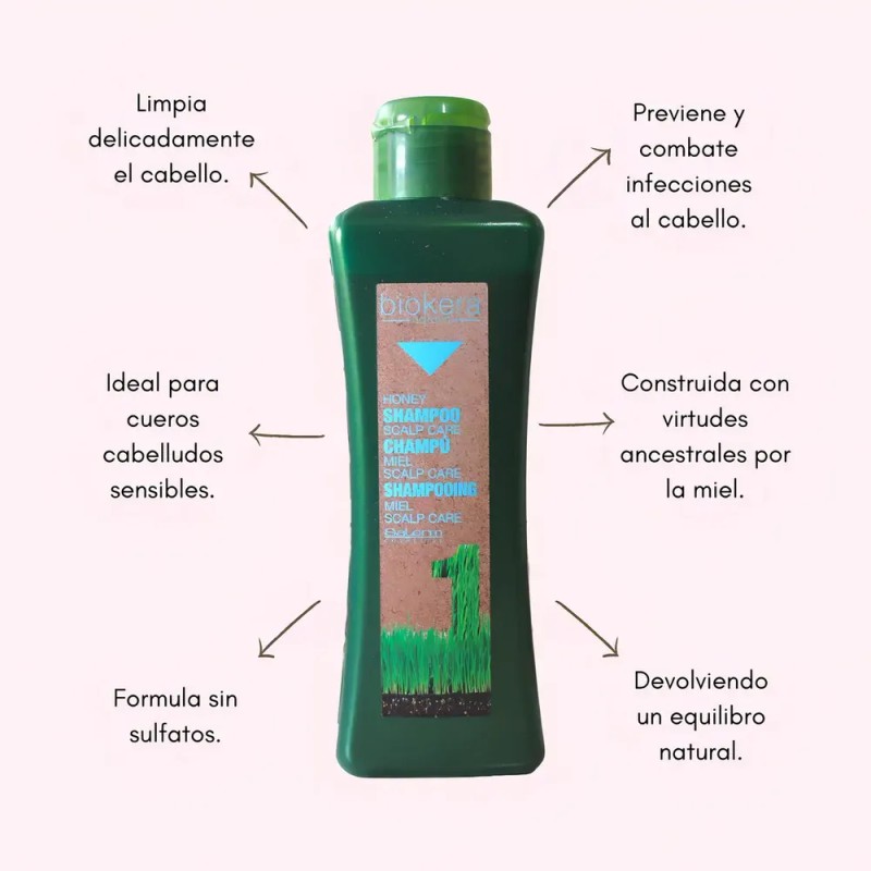 Shampoo Cuero Cabelludo Sensible Salerm Cosmetc Anti Caspa