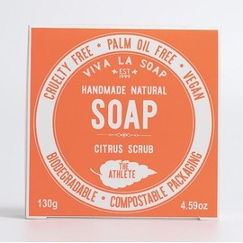 Viva La Body - Scrub Soap Bar - Citrus The Athlete (130g)