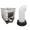 Sprießen Pack of 2 IBC drain nozzles, IBC water tank