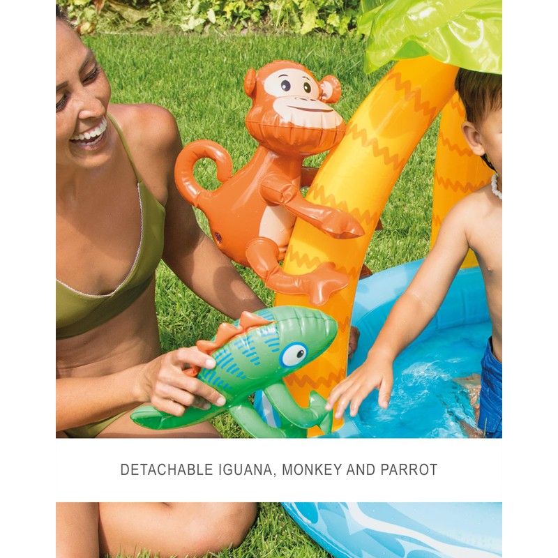 Intex 58417EP Tropical Island Baby Toddler Pool | 40" x
