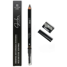 Sheila Cosmetics My Brow Pencil with Solid Formula, Dermatologically Tested, Includes Attached Sharpener, Made in Italy (03 Light Brown/Blonde)