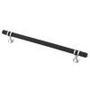 Alzassbg 10 Pack Black and Silver Cabinet Pulls, 10 Inch(254mm)