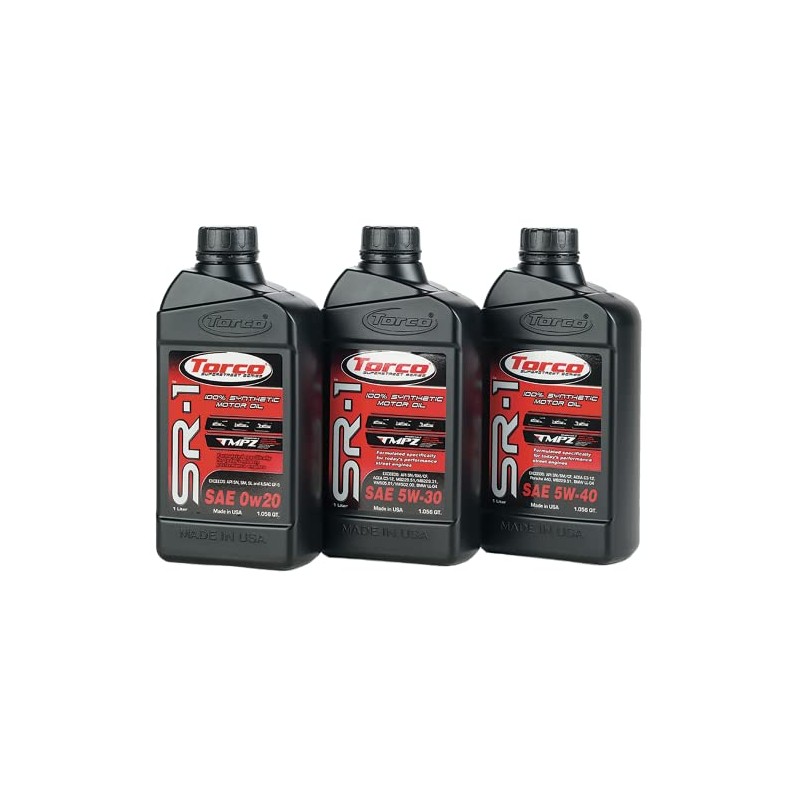 Torco SR-1 100% Synthetic High-Performance Engine Oil (5W-30)