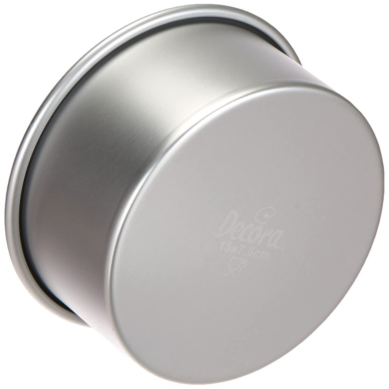 Decora 0062621 Professional Baking Mould Round Made of Anodised Aluminium