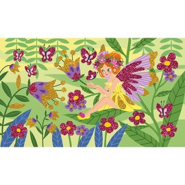 Janod - From 4 years old - Creative Kit - Fairy Glitter - Les Ateliers du Calme - Creative Leisure - Dexterity and Concentration - J07806
