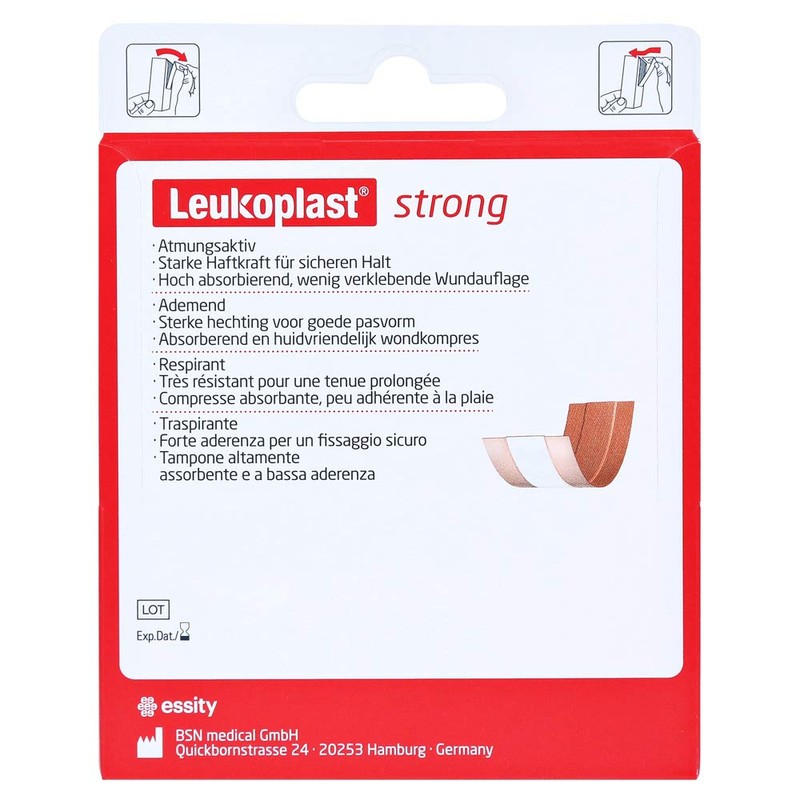 Leukoplast Strong Plaster 8 cm x 1 m