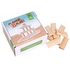 New Classic Toys P2EHP90 Wooden, 90 Pieces-Small Planks-Natural