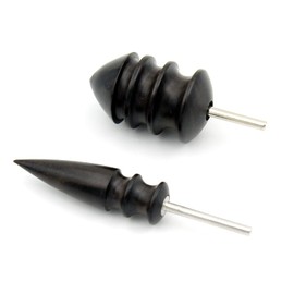 YFFSFDC Electric Edge Polishing, DIY Ebony, Leather Crafts, 2 Sizes, Leather Polishing, Leather Stick, Leather Crafts, Leather Crafts, Tools, Black