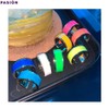 PASION Rainbow Neon Color Ring 1ea, Color:Black