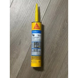 Sika (1) Sikaflex 1a Polyurethane Construction Sealant Caulk, Aluminum Gray, In Date